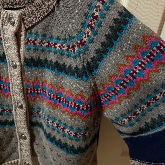 We the free bright at home cardi set/wool/Large - Picture 16 of 16